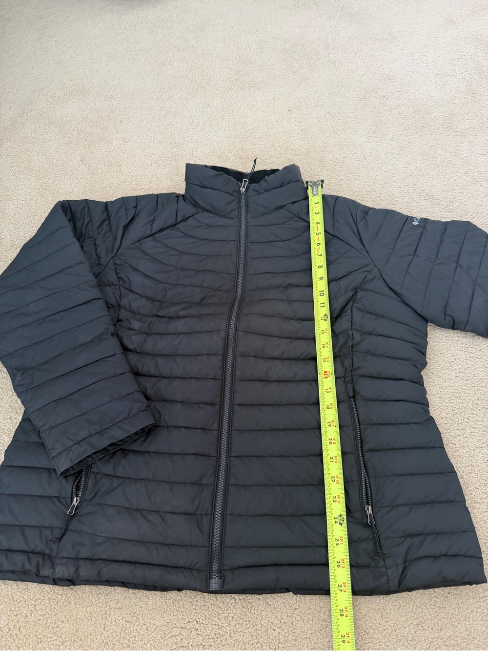 Women’s Columbia Lightweight Packable Puffer Jacket - Black - Picture 2 of 6